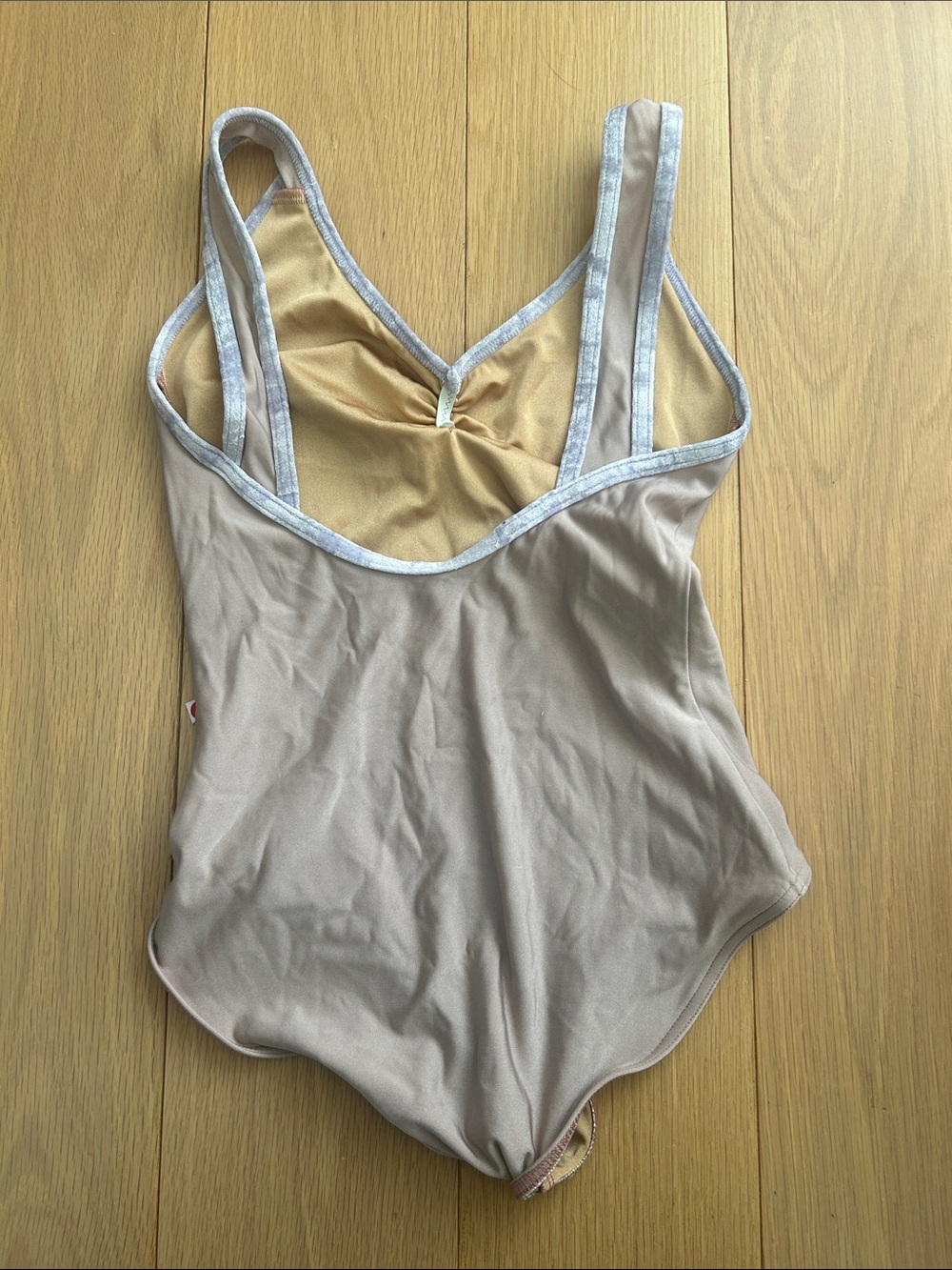 Yumiko light pink pinch leotard - Picture 2 of 2